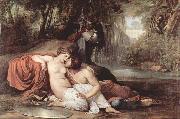 Francesco Hayez Rinaldo and Armida oil painting artist